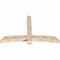 Ekena Millwork Bellingham Smooth Timber Gable Bracket, Douglas Fir, 72"W x 45"H x 5 1/2"D x 5 1/2"F, 15/12 Pitch GBW072X45X0606BEL00SDF - alternate 4